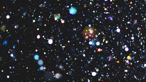 multicolored bokeh lights